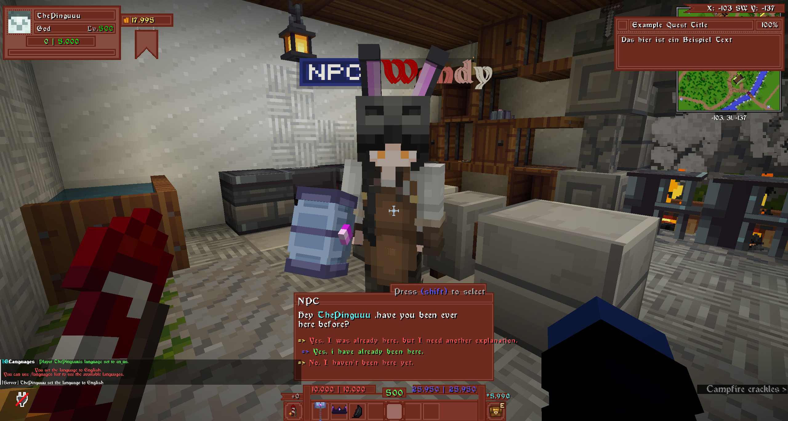 Screenshot Faywyn-0.0.5