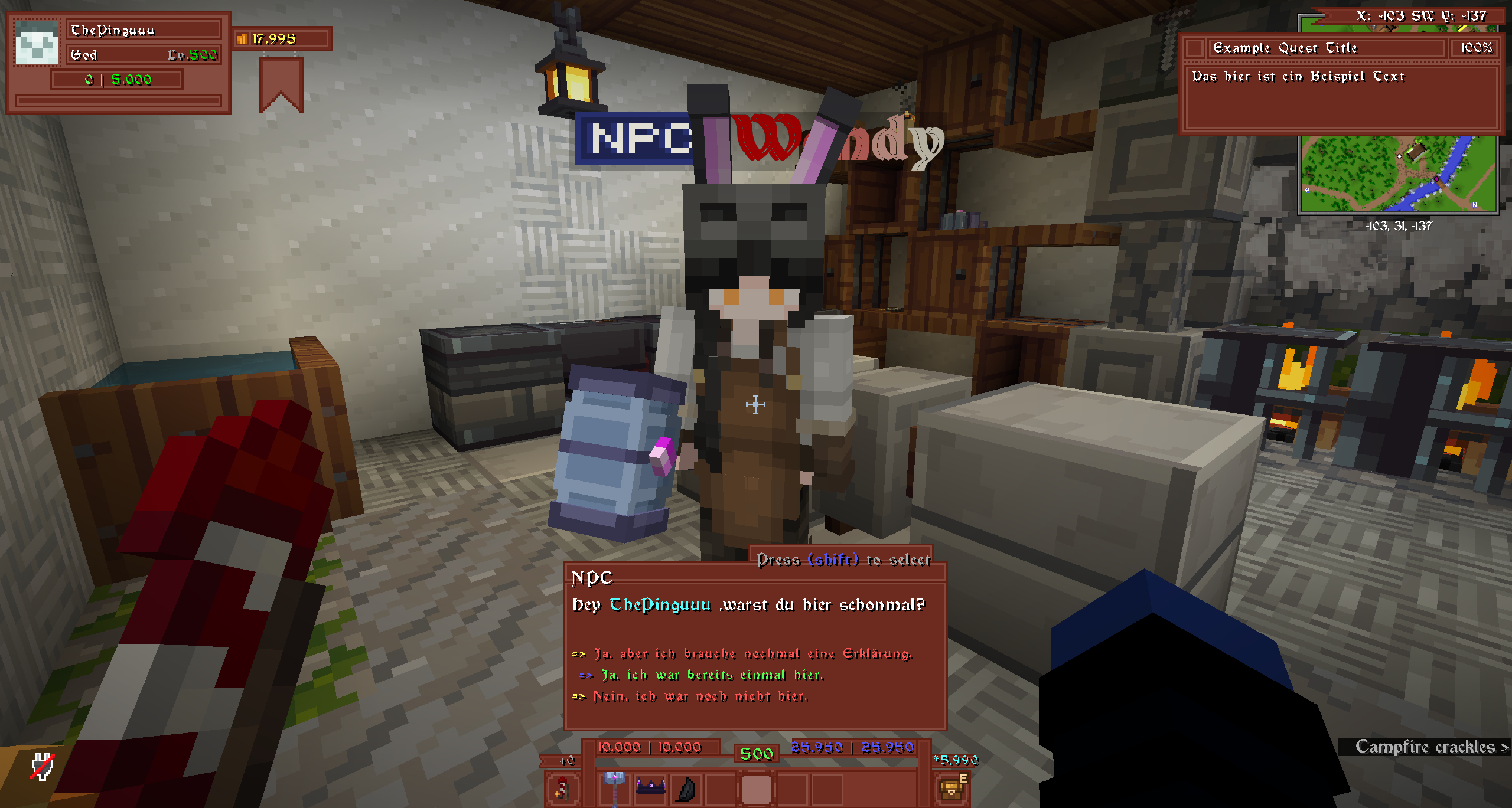 Screenshot Faywyn-0.0.5